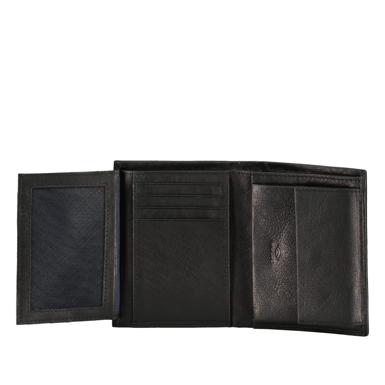 Geldbörse Mantua Ladon V8 Black, Farbe: schwarz, Marke: Joop!, EAN: 4053533999569, Abmessungen in cm: 9.5x12x2.3, Bild 4 von 4