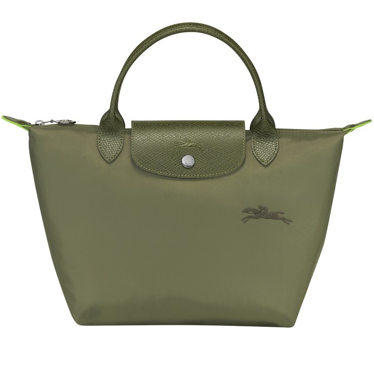 Handtasche Le Pliage Green Handtasche S Forest, Farbe: grün/oliv, Marke: Longchamp, EAN: 3597922092109, Abmessungen in cm: 23x22x14, Bild 1 von 5