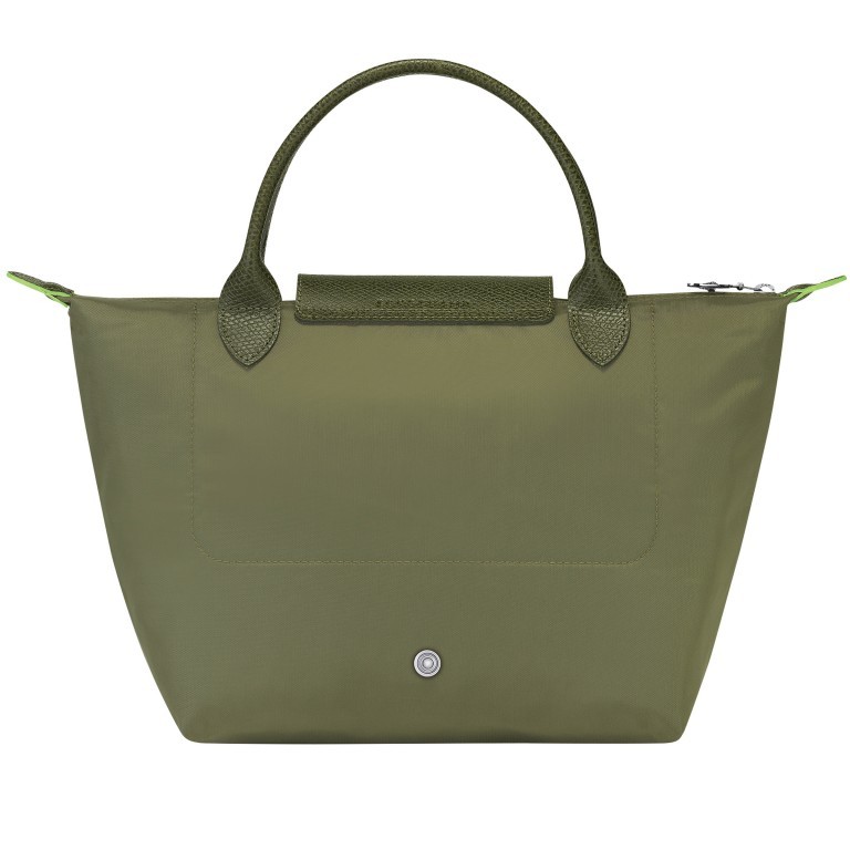 Handtasche Le Pliage Green Handtasche S Forest, Farbe: grün/oliv, Marke: Longchamp, EAN: 3597922092109, Abmessungen in cm: 23x22x14, Bild 3 von 5
