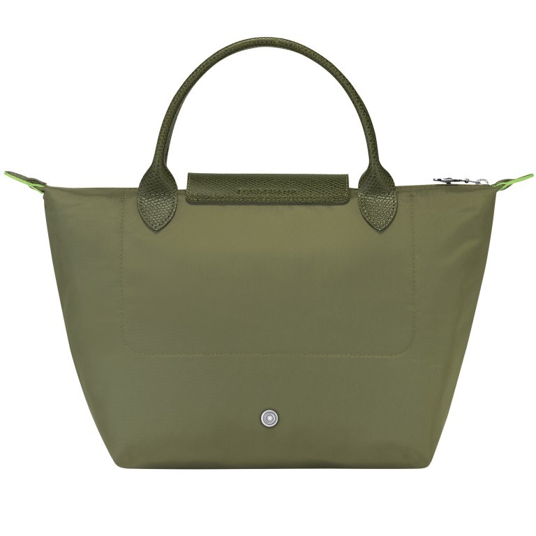 Handtasche Le Pliage Green Handtasche S Forest, Farbe: grün/oliv, Marke: Longchamp, EAN: 3597922092109, Abmessungen in cm: 23x22x14, Bild 3 von 7