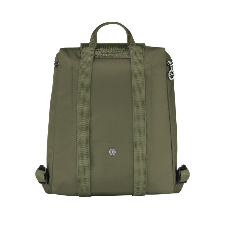 Rucksack Le Pliage Green Rucksack Dunkelgrün, Farbe: grün/oliv, Marke: Longchamp, EAN: 3597922092147, Abmessungen in cm: 26x28x10, Bild 3 von 5