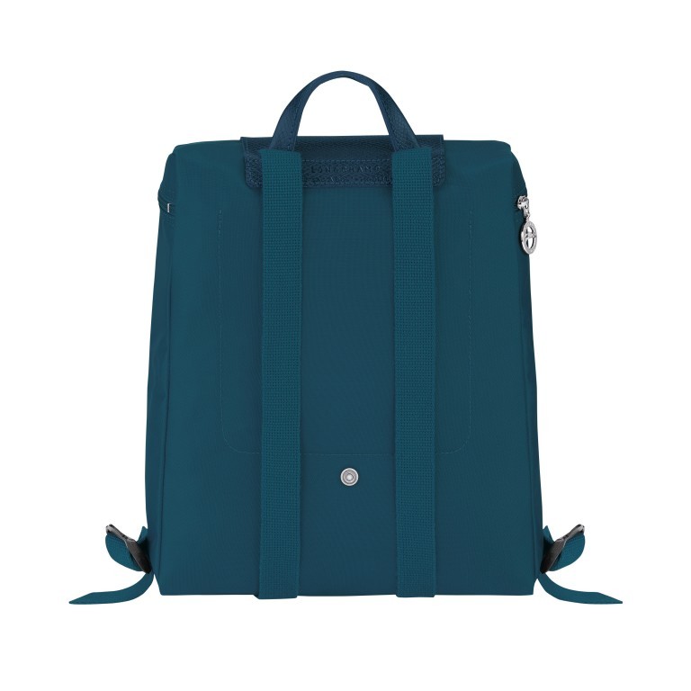 Rucksack Le Pliage Green Rucksack Blau, Farbe: blau/petrol, Marke: Longchamp, EAN: 3597922084982, Abmessungen in cm: 26x28x10, Bild 3 von 5