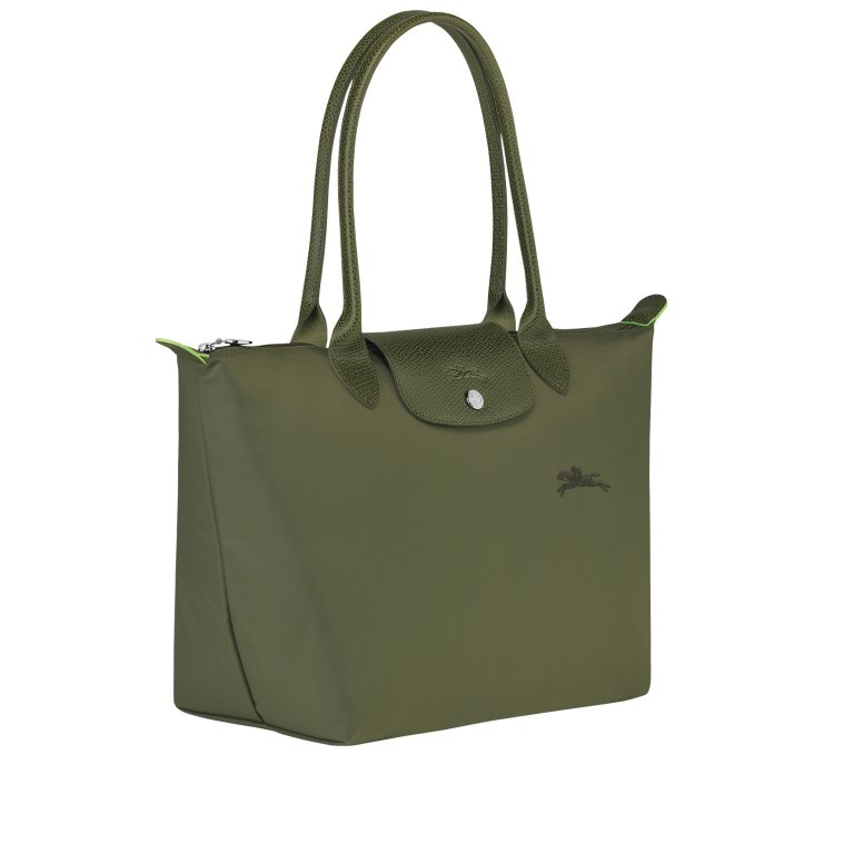 Shopper Le Pliage Green Shopper S Forest, Farbe: grün/oliv, Marke: Longchamp, EAN: 3597922092185, Abmessungen in cm: 28x25x14, Bild 2 von 5
