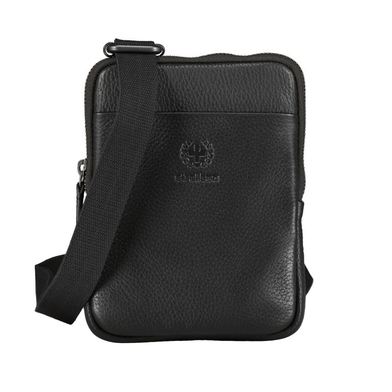 Umhängetasche Park Royal Shoulderbag XSVZ Black, Farbe: schwarz, Marke: Strellson, EAN: 4053533999422, Abmessungen in cm: 14x18x3, Bild 1 von 4