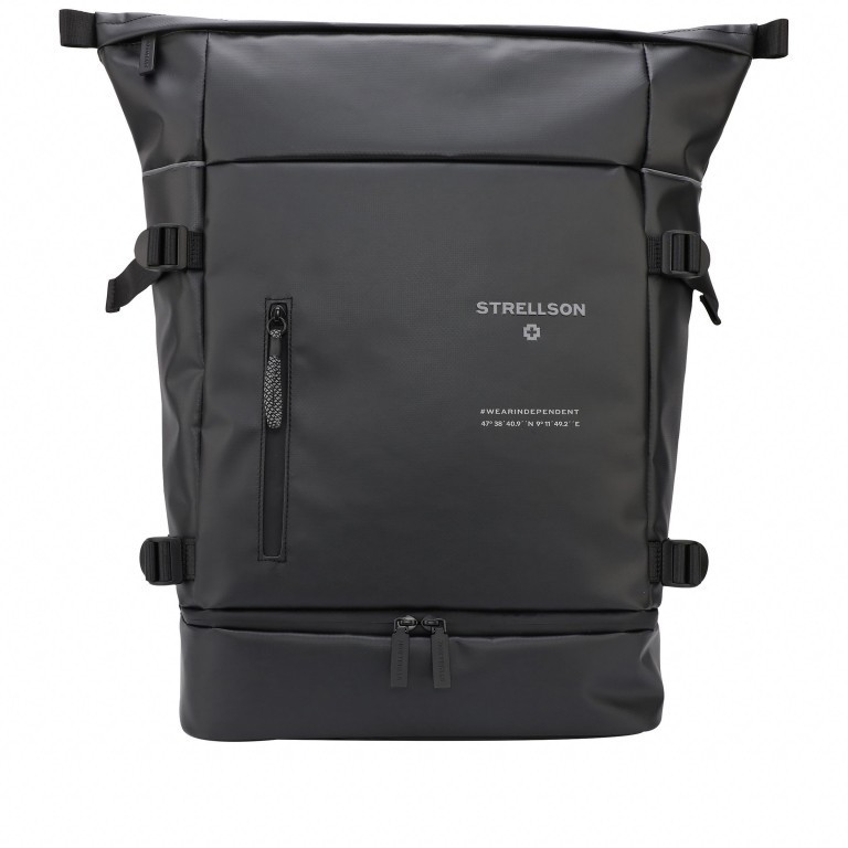 Rucksack Stockwell 2.0 Backpack Sebastian LVZ Schwarz, Farbe: schwarz, Marke: Strellson, EAN: 4053533988662, Bild 1 von 6