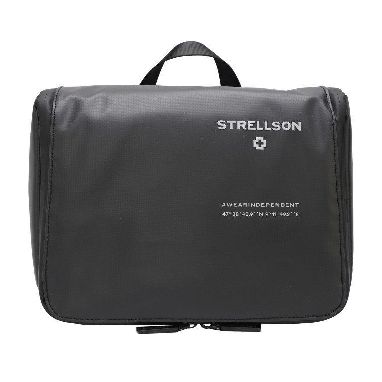 Kulturbeutel Stockwell 2.0 Washbag Benny LHZ Black, Farbe: schwarz, Marke: Strellson, EAN: 4053533988822, Abmessungen in cm: 28x21x13, Bild 1 von 6