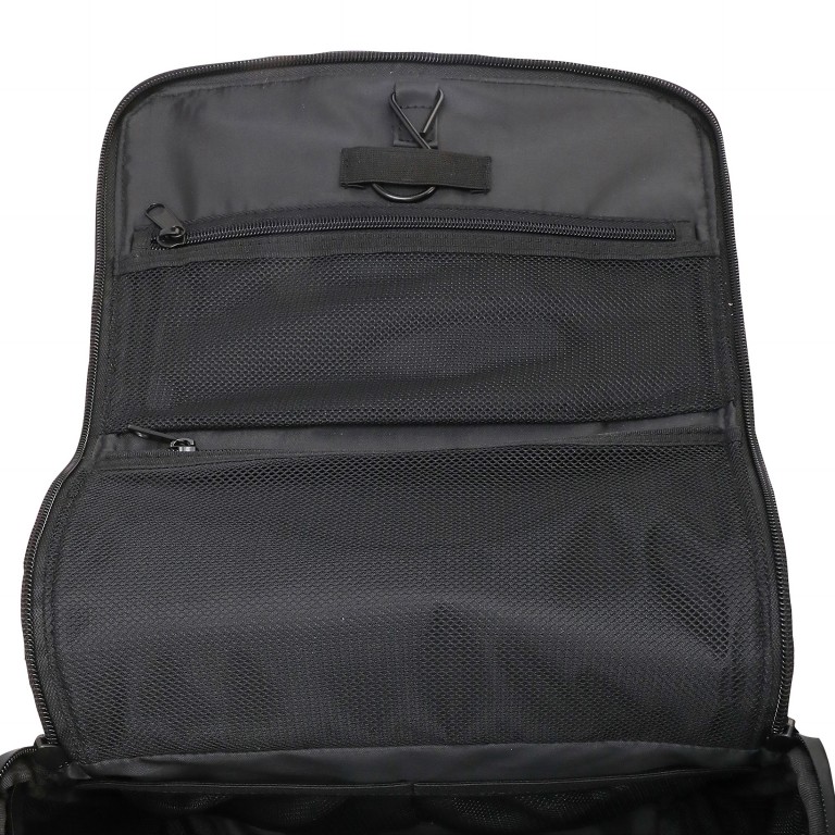 Kulturbeutel Stockwell 2.0 Washbag Benny LHZ Black, Farbe: schwarz, Marke: Strellson, EAN: 4053533988822, Abmessungen in cm: 28x21x15, Bild 6 von 8