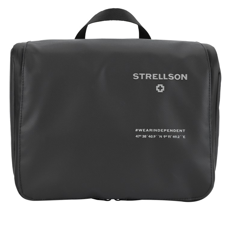 Kulturbeutel Stockwell 2.0 Washbag Benny LHZ Black, Farbe: schwarz, Marke: Strellson, EAN: 4053533988822, Abmessungen in cm: 28x21x15, Bild 1 von 8