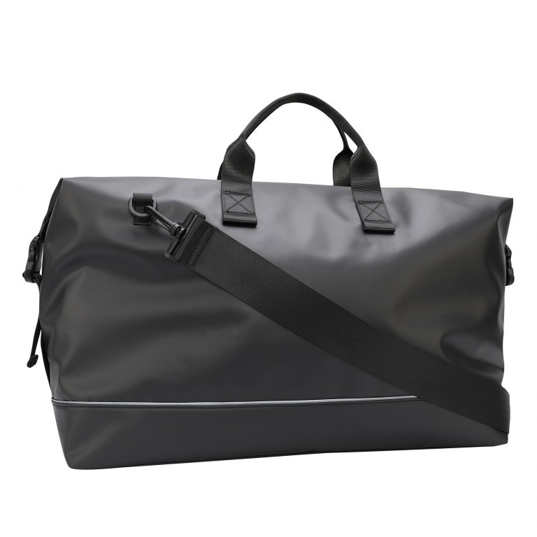 Reisetasche Stockwell 2.0 Weekender Landon MHZ Black, Farbe: schwarz, Marke: Strellson, EAN: 4053533988785, Abmessungen in cm: 50x30x21.5, Bild 3 von 7
