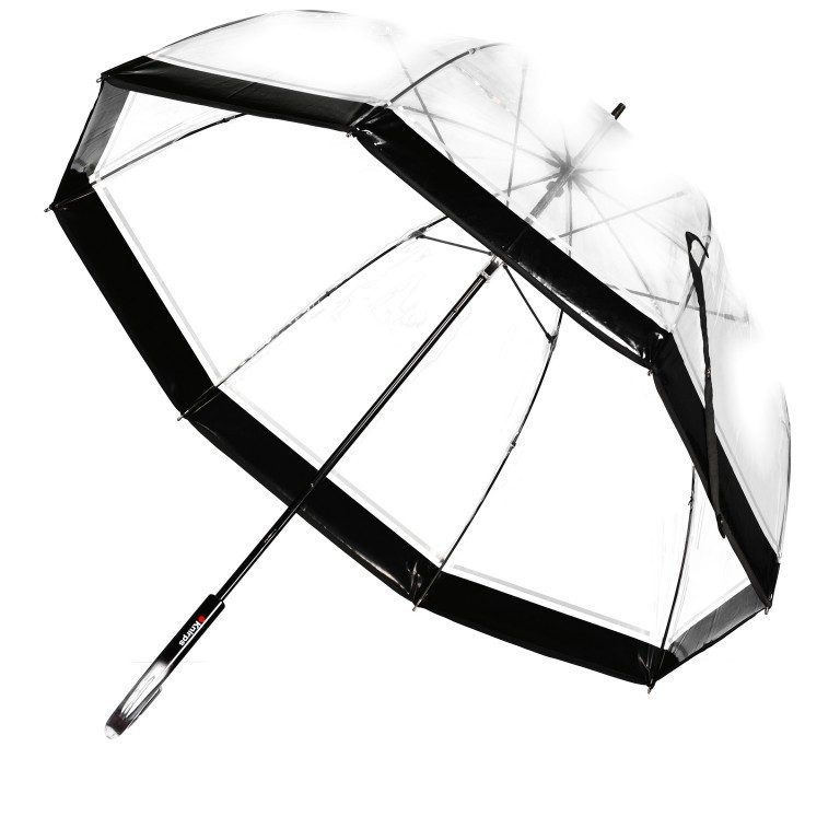 Schirm C.760 Long Manuell Transparent, Farbe: weiß, Marke: Knirps, EAN: 9003034221602, Bild 2 von 2