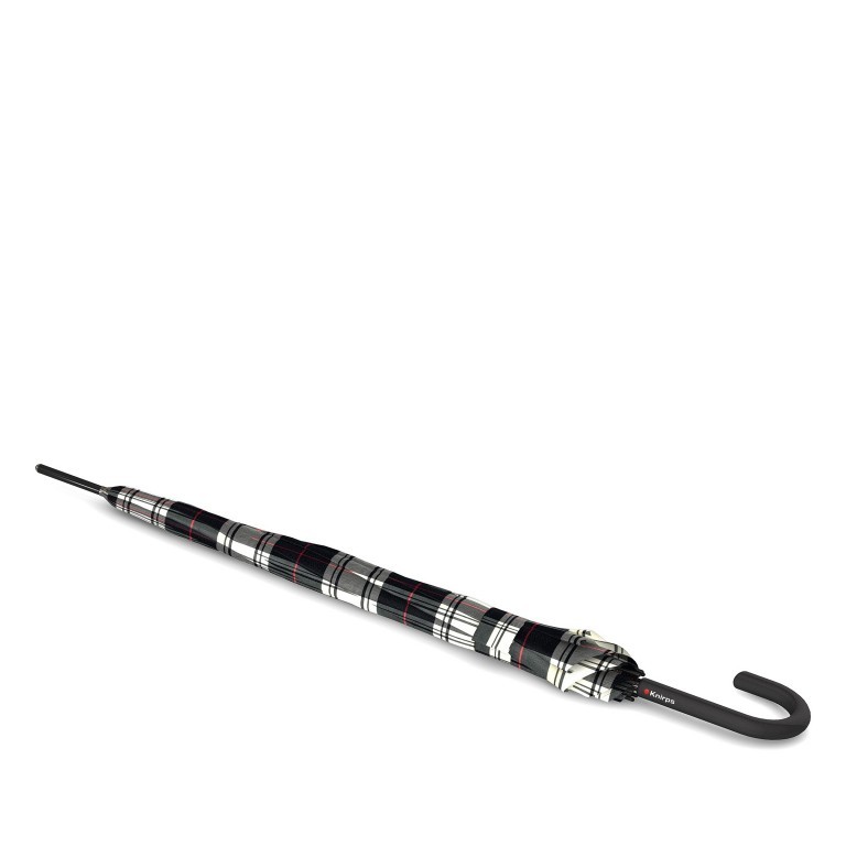 Schirm T.760 Stick Automatic Black and White, Farbe: schwarz, Marke: Knirps, EAN: 9003034281408, Bild 1 von 2