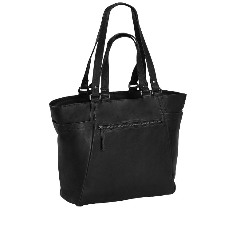 Shopper Kassel mit Laptopfach 14 Zoll Black, Farbe: schwarz, Marke: The Chesterfield Brand, EAN: 8719241064123, Bild 1 von 5