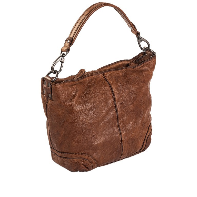 Beuteltasche Lisa Cognac, Farbe: cognac, Marke: The Chesterfield Brand, EAN: 8719241034270, Abmessungen in cm: 22x20x11, Bild 2 von 8