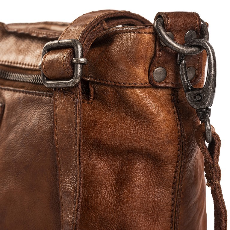 Beuteltasche Lisa Cognac, Farbe: cognac, Marke: The Chesterfield Brand, EAN: 8719241034270, Abmessungen in cm: 22x20x11, Bild 8 von 8