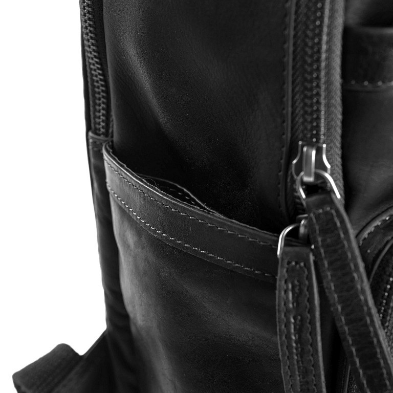 Rucksack Austin mit Laptopfach 14 Zoll Black, Farbe: schwarz, Marke: The Chesterfield Brand, EAN: 8719241038773, Abmessungen in cm: 32x39x14, Bild 6 von 6