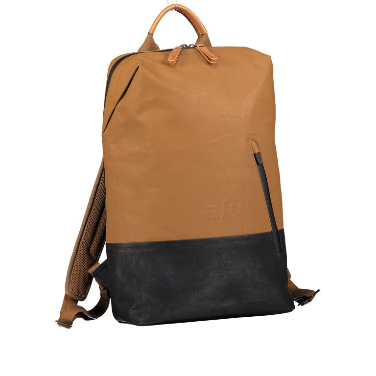 Rucksack Japan Hamamatsu Rubber, Farbe: cognac, Marke: Aunts & Uncles, EAN: 4250394970663, Abmessungen in cm: 25x39x10, Bild 2 von 11