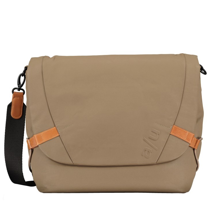 Kuriertasche Japan Matsumoto Walnut, Farbe: beige, Marke: Aunts & Uncles, EAN: 4250394970809, Abmessungen in cm: 36x25x8.5, Bild 1 von 7