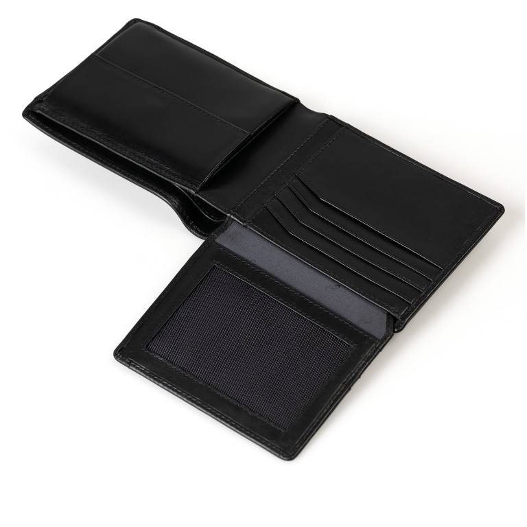 Geldbörse Norwegians Bjarne mit RFID-Schutz Black, Farbe: schwarz, Marke: Aunts & Uncles, EAN: 4250394974586, Abmessungen in cm: 12x10.5x2.5, Bild 5 von 5