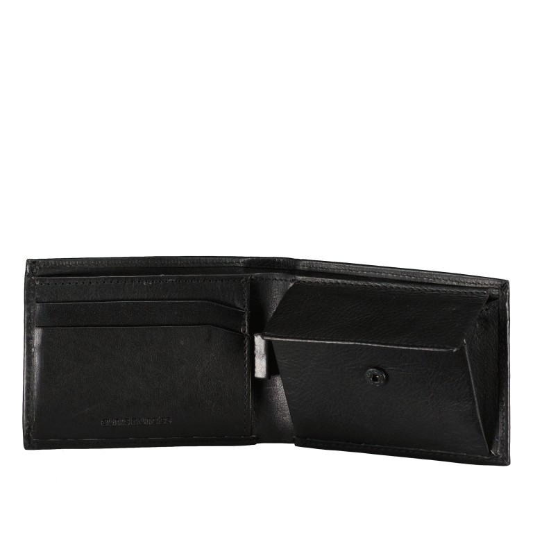 Geldbörse Finns Yngvar mit RFID-Schutz Black, Farbe: schwarz, Marke: Aunts & Uncles, EAN: 4250394974654, Abmessungen in cm: 11x8x2, Bild 4 von 4