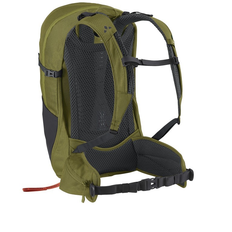 Rucksack Wizard 24+4 an die Körpergröße anpassbar Avocado, Farbe: grün/oliv, Marke: Vaude, EAN: 4062218106512, Abmessungen in cm: 30x53x24, Bild 2 von 7