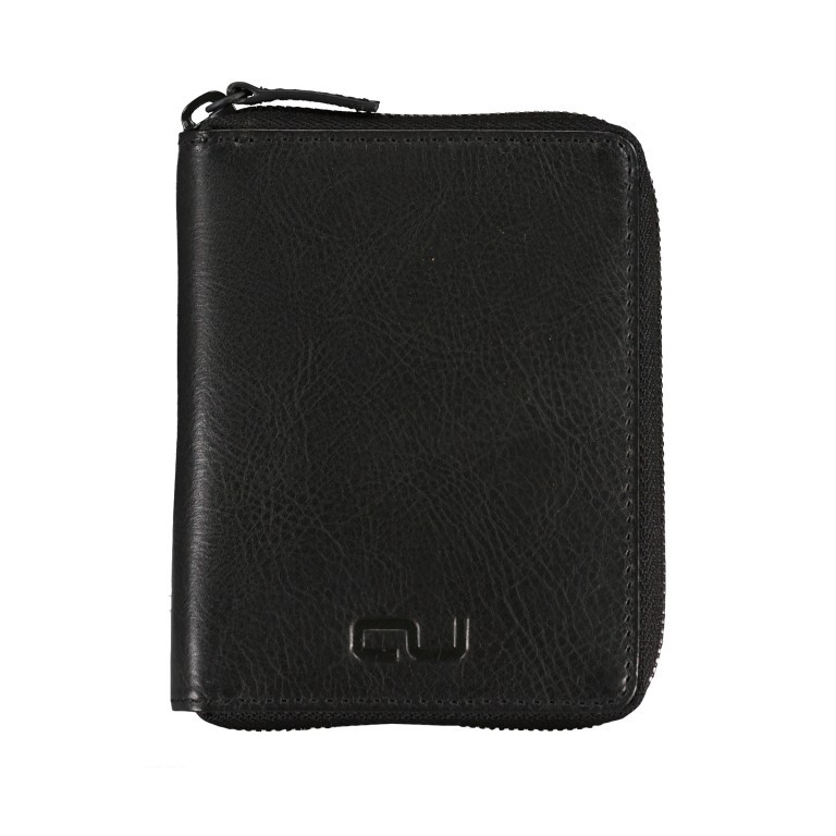 Geldbörse Finns Nuka mit RFID-Schutz Black, Farbe: schwarz, Marke: Aunts & Uncles, EAN: 4250394974807, Abmessungen in cm: 10x13x2, Bild 1 von 4