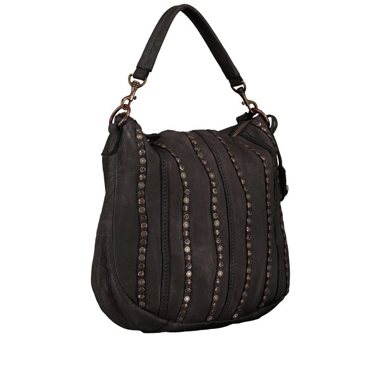 Beuteltasche New-Lines Minel NL.10963 Dark Ash, Farbe: anthrazit, Marke: Harbour 2nd, EAN: 4046478055919, Abmessungen in cm: 33x30.5x9.5, Bild 2 von 8