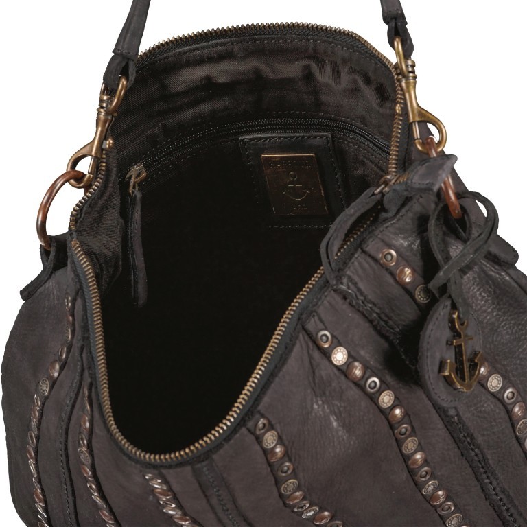 Beuteltasche New-Lines Minel NL.10963 Dark Ash, Farbe: anthrazit, Marke: Harbour 2nd, EAN: 4046478055919, Abmessungen in cm: 33x30.5x9.5, Bild 8 von 8