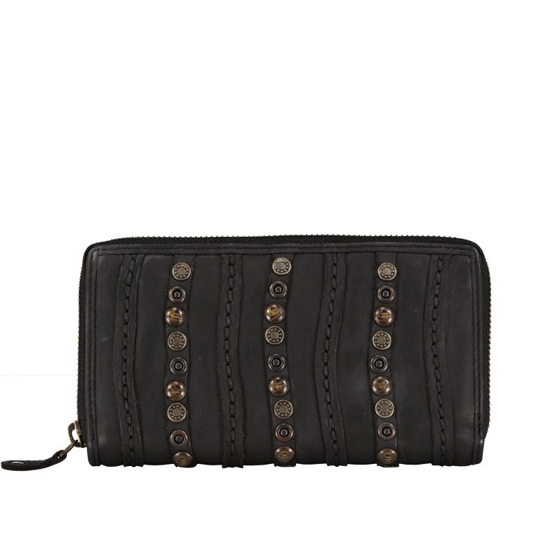 Geldbörse New-Lines Fatma SL.10943 Dark Ash, Farbe: anthrazit, Marke: Harbour 2nd, EAN: 4046478056008, Abmessungen in cm: 18.5x10.5x2.5, Bild 1 von 4