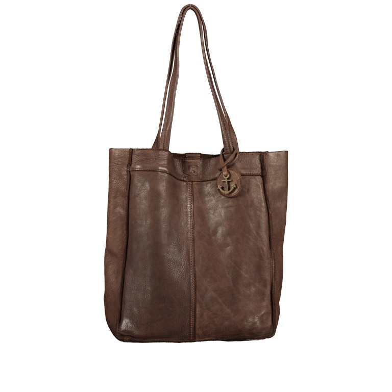 Shopper Anchor-Love Elbe 1 B3.6595 Chocolate Brown, Farbe: braun, Marke: Harbour 2nd, EAN: 4046478031562, Abmessungen in cm: 29x37x11, Bild 1 von 5