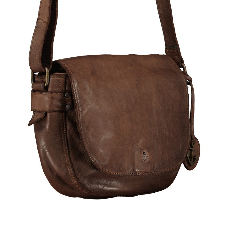 Umhängetasche Anchor-Love Theresa B3.0010 Chocolate Brown, Farbe: braun, Marke: Harbour 2nd, EAN: 4046478050877, Abmessungen in cm: 26x21x7, Bild 2 von 6