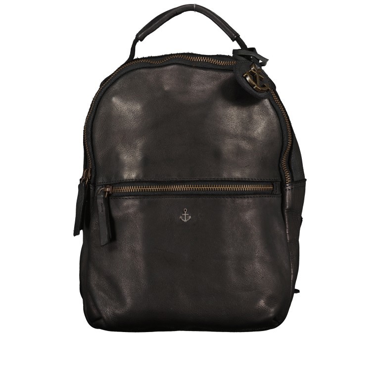 Rucksack Anchor-Love Carlotta B3.0048 Dark Ash, Farbe: anthrazit, Marke: Harbour 2nd, EAN: 4046478047471, Abmessungen in cm: 23x28x9.5, Bild 1 von 6