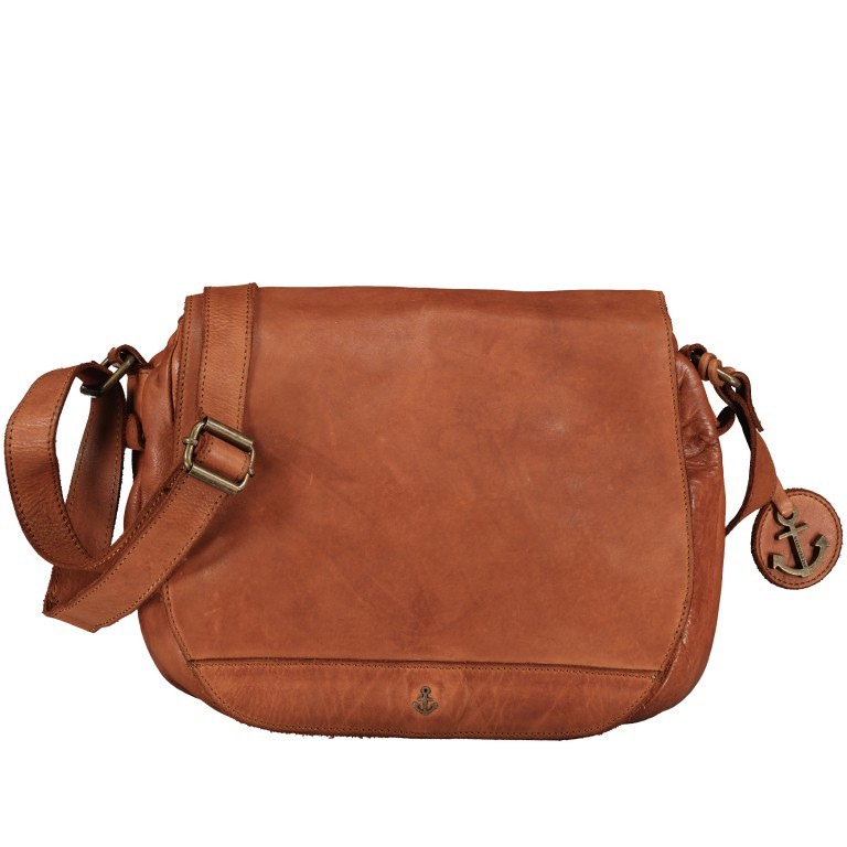 Satteltasche Anchor-Love Lotta AL.10960 Charming Cognac, Farbe: cognac, Marke: Harbour 2nd, EAN: 4046478056213, Abmessungen in cm: 26.5x25.5x11, Bild 1 von 7