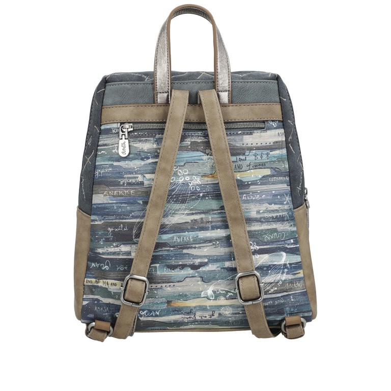 Rucksack Iceland Backpack Grau, Farbe: grau, Marke: Anekke, EAN: 8434172076303, Abmessungen in cm: 25.5x32x7, Bild 3 von 9
