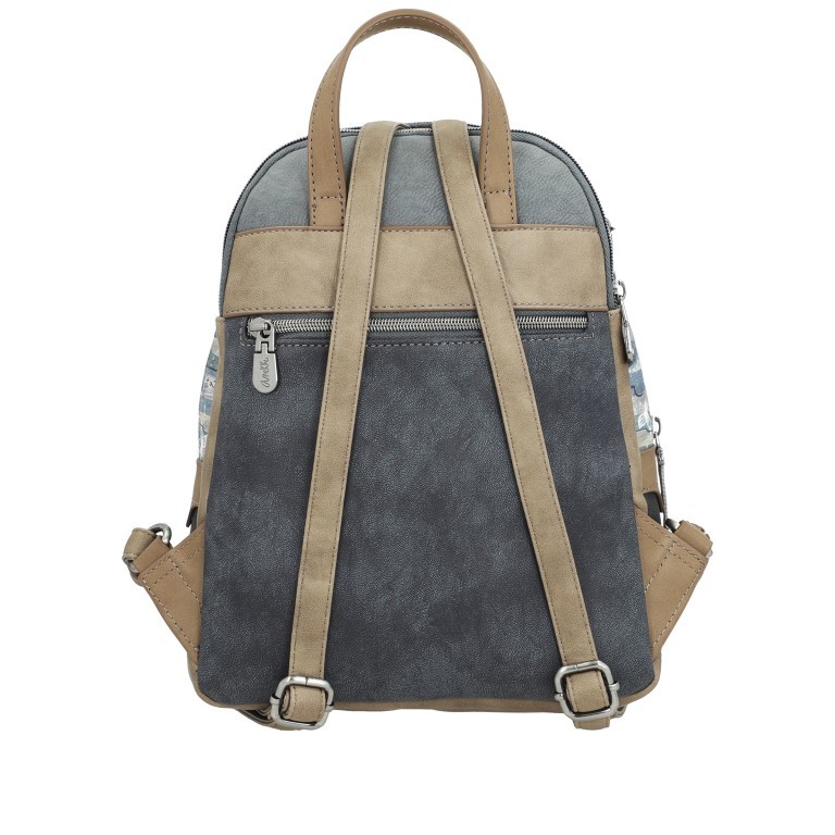 Rucksack Iceland Backpack Grau, Farbe: grau, Marke: Anekke, EAN: 8434172076402, Abmessungen in cm: 24x30x12, Bild 3 von 8