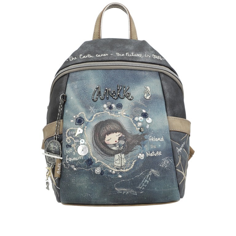 Rucksack Iceland Backpack Grau, Farbe: grau, Marke: Anekke, EAN: 8434172076600, Abmessungen in cm: 22x28x12, Bild 1 von 10