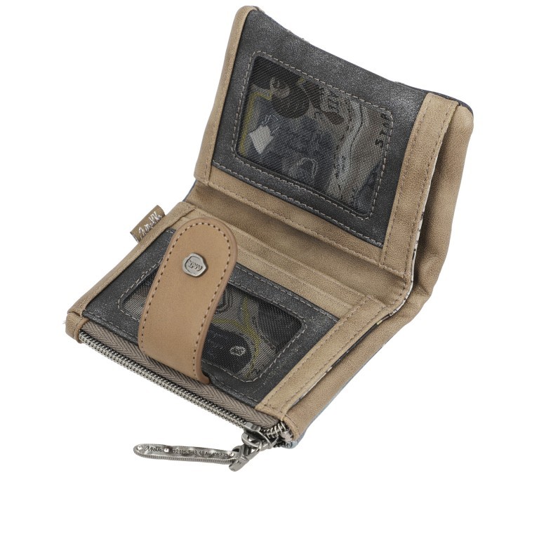 Geldbörse Iceland Wallet Grau, Farbe: grau, Marke: Anekke, EAN: 8434172078802, Abmessungen in cm: 12x9x2.5, Bild 7 von 14