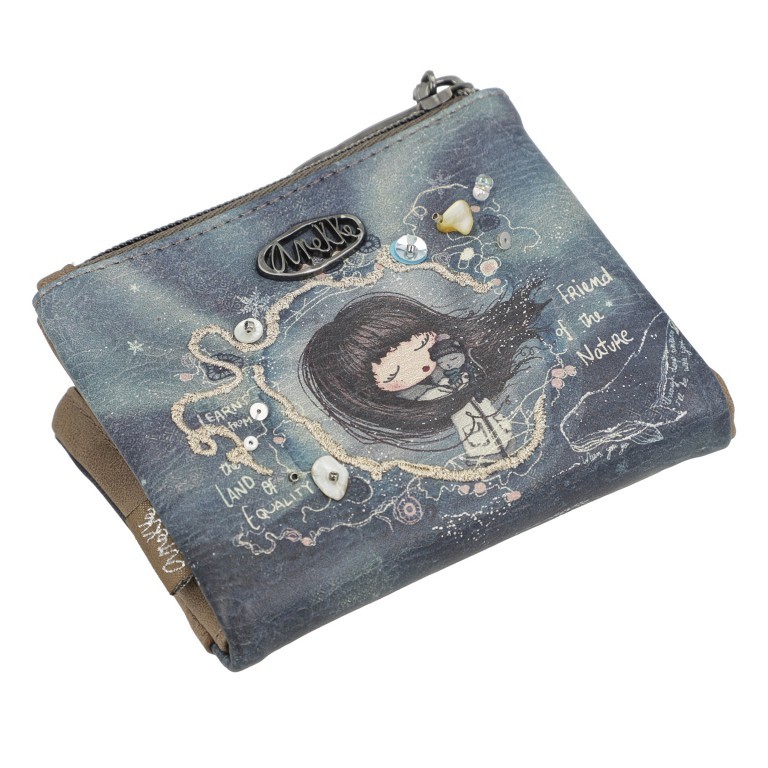 Geldbörse Iceland Wallet Grau, Farbe: grau, Marke: Anekke, EAN: 8434172078802, Abmessungen in cm: 12x9x2.5, Bild 11 von 14