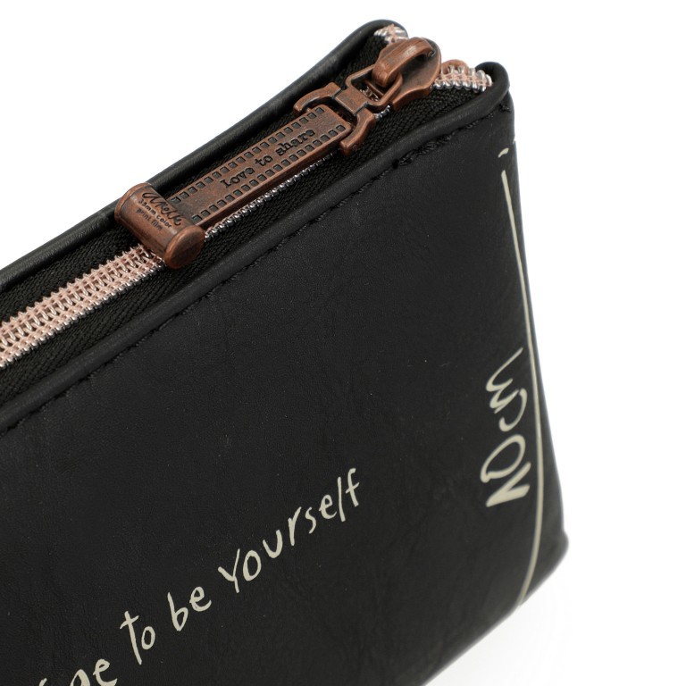 Umhängetasche / Clutch City Moments Triple Compartment Bag mit abnehmbarer Handschlaufe, Farbe: schwarz, Marke: Anekke, EAN: 8434172121300, Abmessungen in cm: 21x13x15, Bild 9 von 9