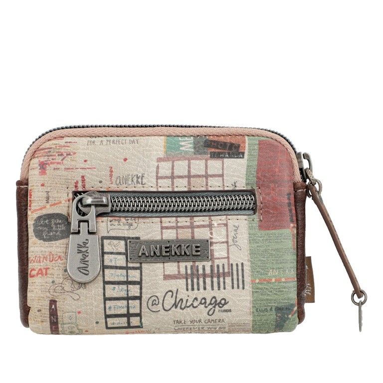 Schlüsseletui / Geldbörse Authenticity Wallet Braun, Farbe: braun, Marke: Anekke, EAN: 8434172126305, Abmessungen in cm: 12x9x3, Bild 3 von 9
