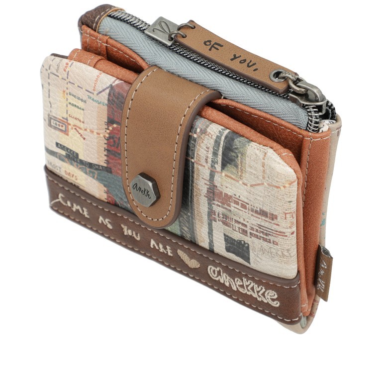 Geldbörse Authenticity Small Flexible Wallet Braun, Farbe: braun, Marke: Anekke, EAN: 8434172126701, Abmessungen in cm: 13x9x4, Bild 9 von 10