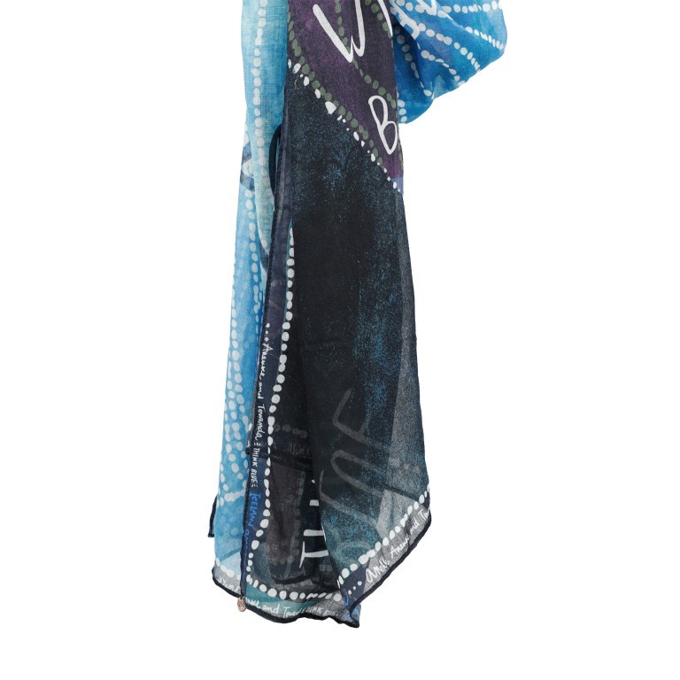 Schal Scarf Türkis, Farbe: grün/oliv, Marke: Anekke, EAN: 8434172138704, Bild 2 von 4