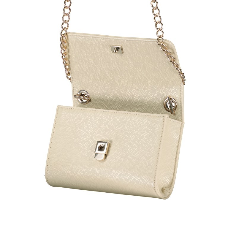 Umhängetasche Divina Ecru, Farbe: beige, Marke: Valentino Bags, EAN: 8058043606828, Abmessungen in cm: 17.5x11.5x6, Bild 6 von 6