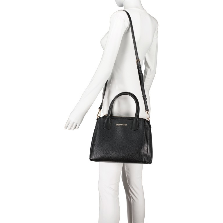 Handtasche Rovere Nero, Farbe: schwarz, Marke: Valentino Bags, EAN: 8058043597812, Abmessungen in cm: 23x23x13, Bild 5 von 7