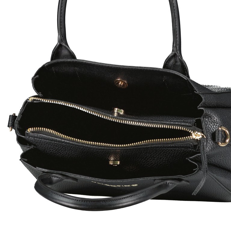 Handtasche Rovere Nero, Farbe: schwarz, Marke: Valentino Bags, EAN: 8058043597812, Abmessungen in cm: 23x23x13, Bild 7 von 7