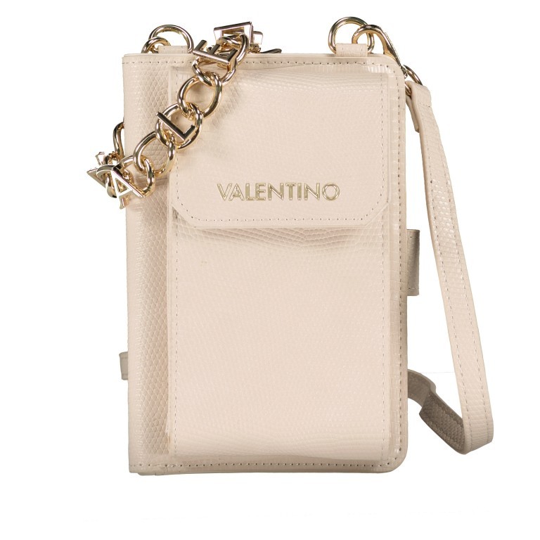 Handytasche / Geldbörse Cosmopolitan Ecru, Farbe: beige, Marke: Valentino Bags, EAN: 8058043603209, Abmessungen in cm: 12x17x3, Bild 1 von 7