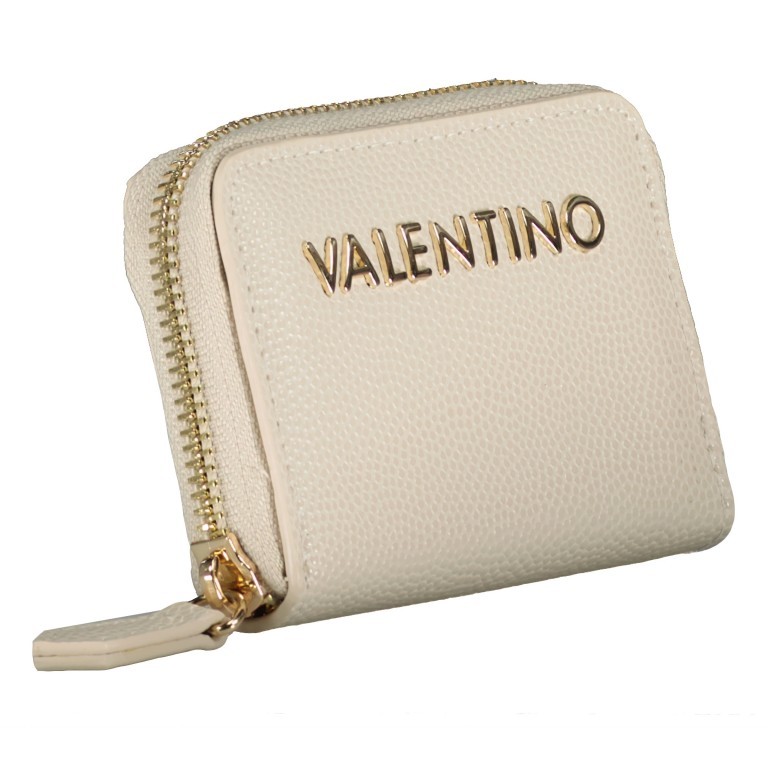 Geldbörse Divina Ecru, Farbe: beige, Marke: Valentino Bags, EAN: 8058043606989, Abmessungen in cm: 10x8x2, Bild 2 von 4
