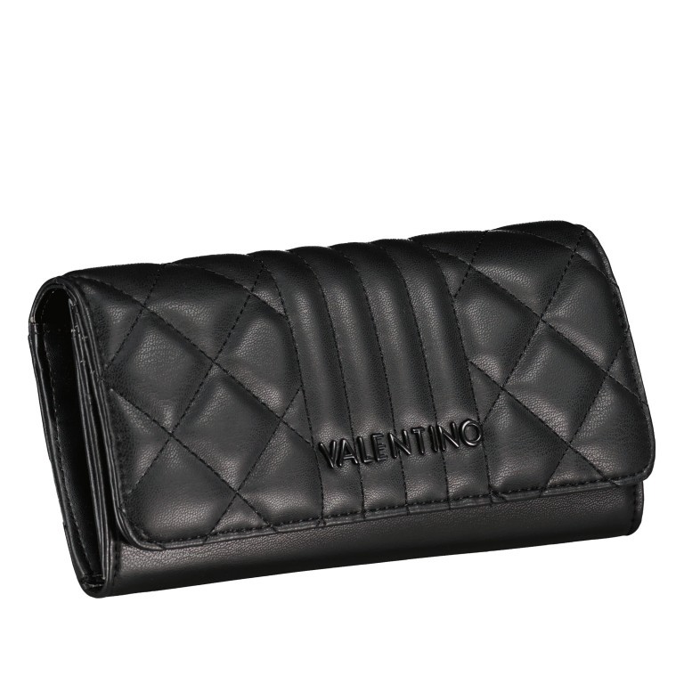 Geldbörse Soda ecofriendly Nero, Farbe: schwarz, Marke: Valentino Bags, EAN: 8058043603681, Abmessungen in cm: 19.5x10x3, Bild 2 von 4