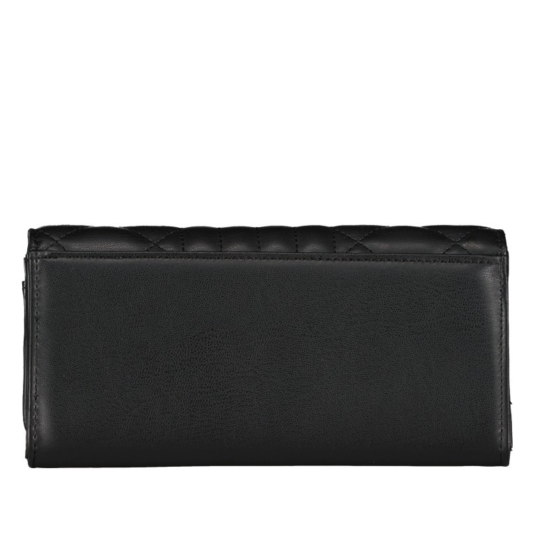 Geldbörse Soda ecofriendly Nero, Farbe: schwarz, Marke: Valentino Bags, EAN: 8058043603681, Abmessungen in cm: 19.5x10x3, Bild 3 von 4