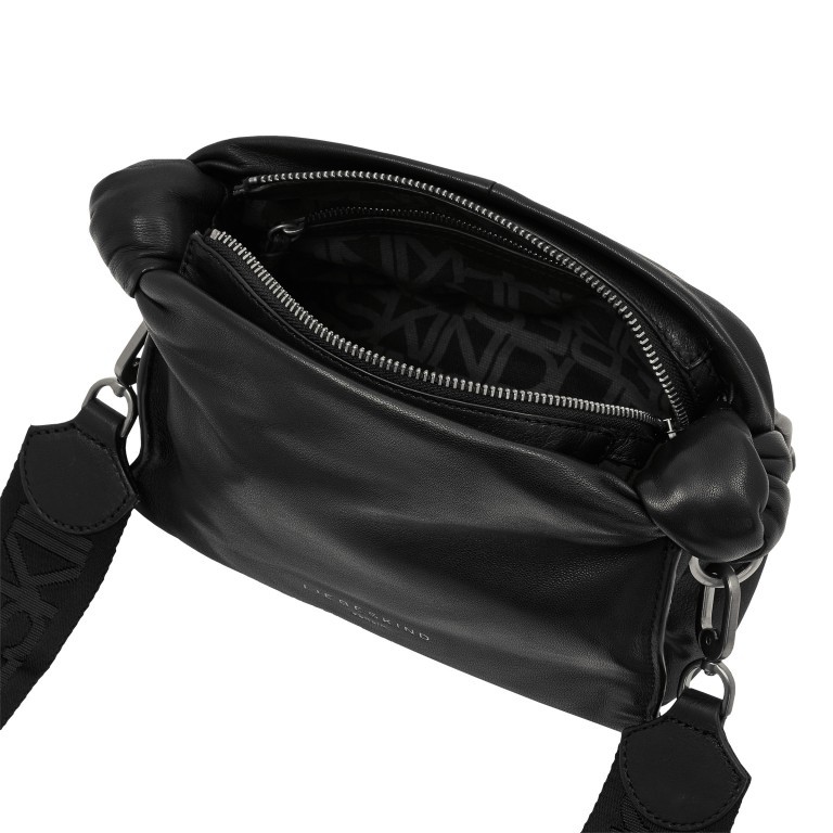 Umhängetasche Emma Hobo S Black, Farbe: schwarz, Marke: Liebeskind Berlin, EAN: 4064657322065, Abmessungen in cm: 22x18x13, Bild 4 von 5