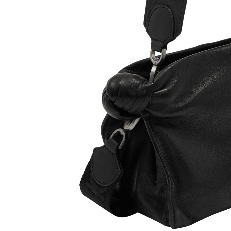 Umhängetasche Emma Hobo S Black, Farbe: schwarz, Marke: Liebeskind Berlin, EAN: 4064657322065, Abmessungen in cm: 22x18x13, Bild 5 von 5
